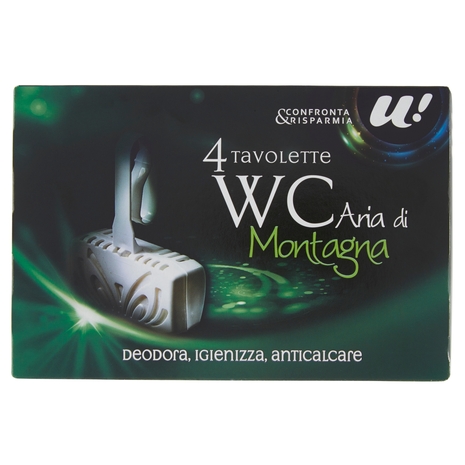 4 TAVOLETTE WC ARIA DI MONTAGNA U! Confronta&Risparmia